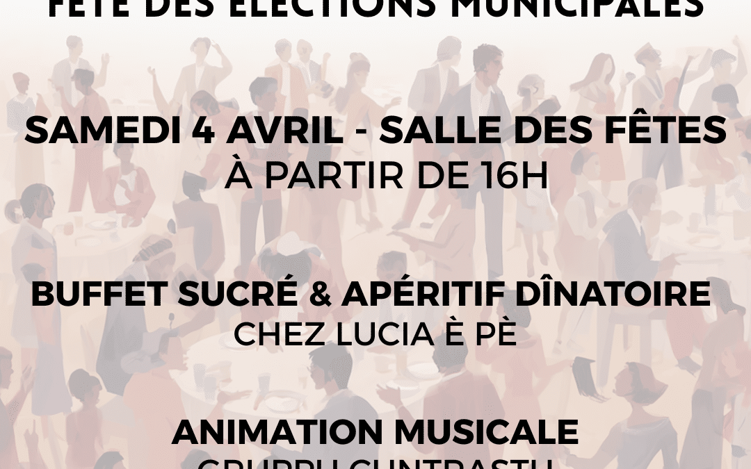 Fête des élections municipales